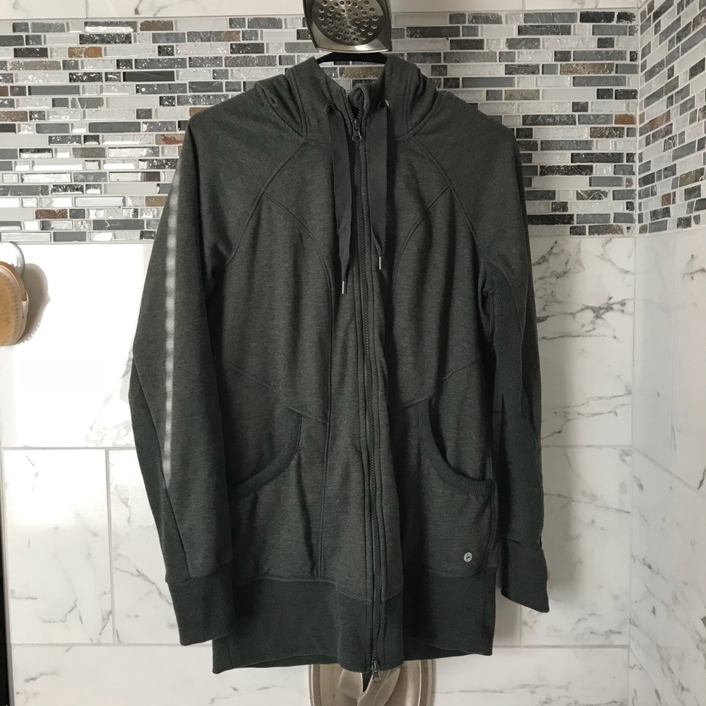 90 degrees zip up hoodie